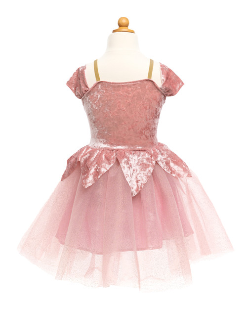 Holiday Ballerina Dress, Dusty Rose, SIZE US 7-8