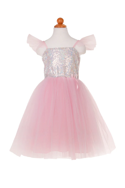 Sequins Princess Dress, Pink, SIZE US 7-8