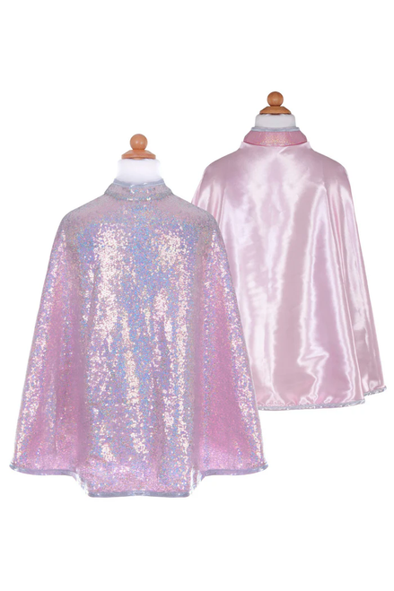 Silver Sequins Cape, SIZE US 5-6