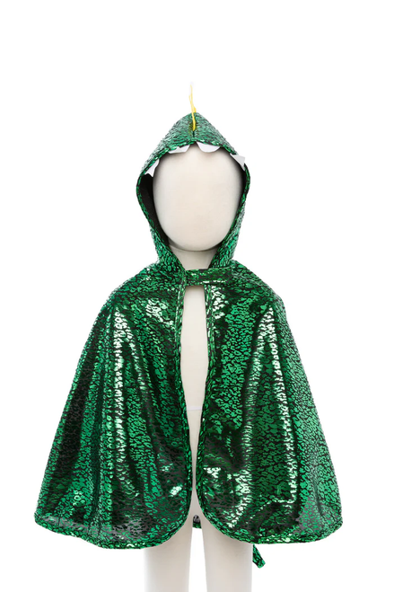 Toddler Dragon Cape, Green, SIZE US 2-3T