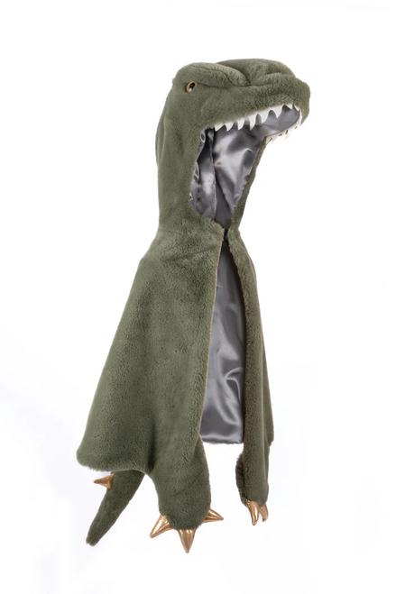 T-Rex Cuddle Cape, Green, SIZE US 3-4