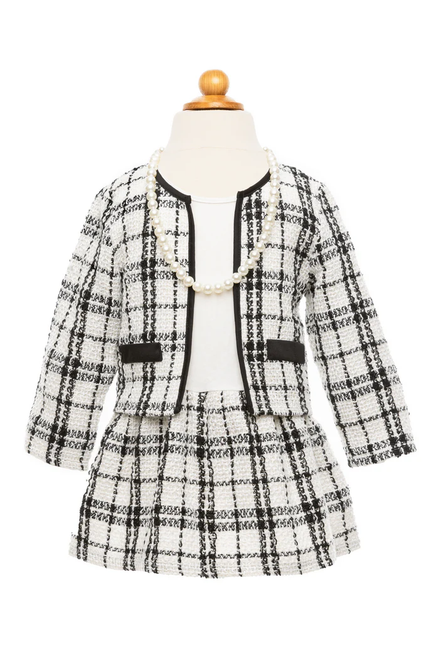 Coco the Fashionista Dress with Jacket & Pearls, SIZE US 5-6