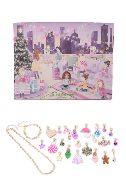 Build a Bracelet Advent Calendar Set - Holiday Party Fun (24 pcs)