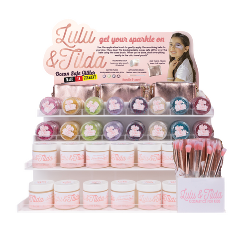 Glitter Collection Acrylic Display (FULL) - Price evaluation (depending on contents)