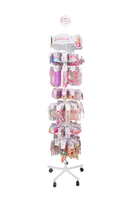 Hanging Display - 72 Hooks, 6 Spinner (EMPTY - free with conditions)