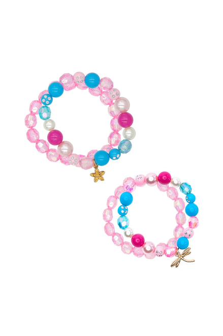 Dragonfly Spring Bracelet Set (2 pcs), 2 styles assorted