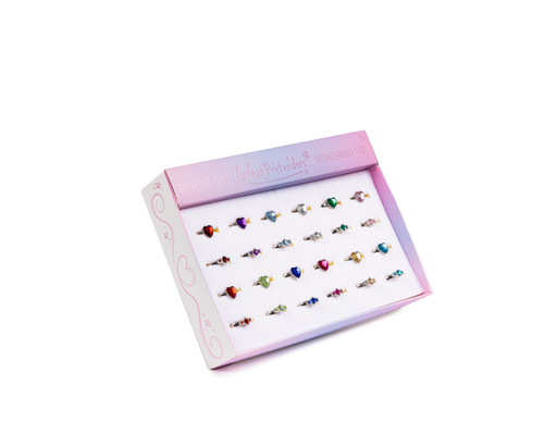 Birthstone Rings (24 pcs + 12 pcs Refill)