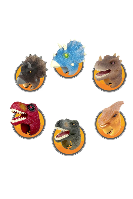 Animal Kingdom - Dinosaur Rings (24 pcs), 6 styles assorted