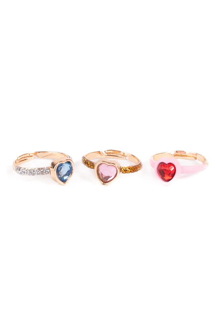 Hearts of Love Ring Set (3 pcs)