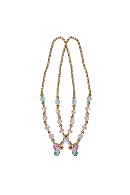 Butterfly Wishes BFF Necklace Set (2 pcs)