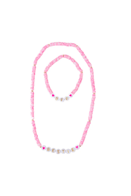 Bestie Necklace & Bracelet Set (2 pcs)