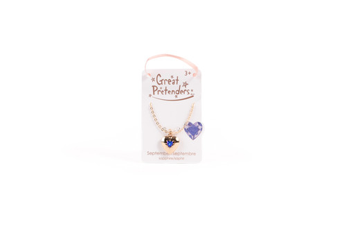 Birthstone Heart Lockets (72 pcs), 12 styles assorted (Refill with Organza bags)