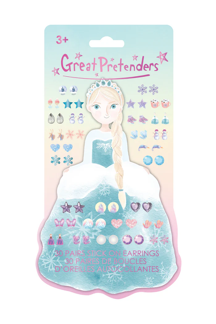 Frosty Sister Stick-on Earrings (30 pairs)