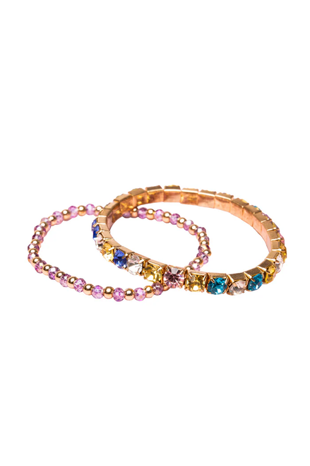 Boutique Glitz and Glam Bracelet Set (2 pcs)