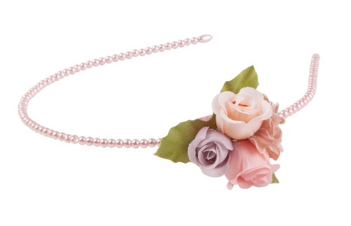 Boutique Pearls and Twirls Headband