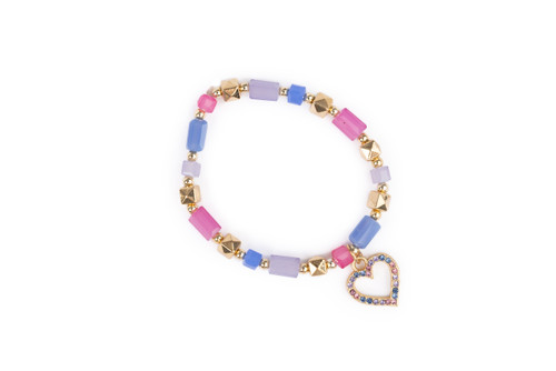 Boutique Chic Heart of Gold Bracelet