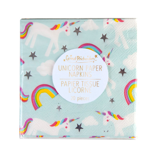 Napkins - Unicorn Square (20 pcs)