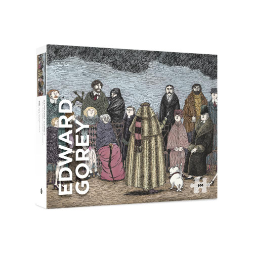 Edward Gorey: The Awdrey-Gore Legacy 500-Piece Jigsaw Puzzle