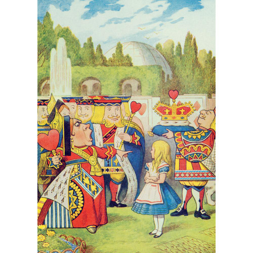 Sir John Tenniel: Off with Her Head! Notecard