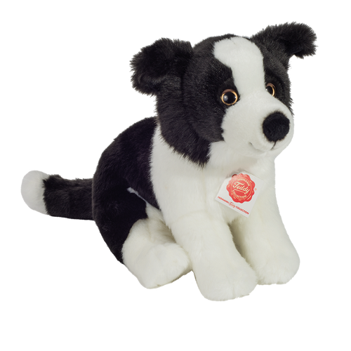 Hermann Teddy Border Collie Puppy sitting 25 cm
