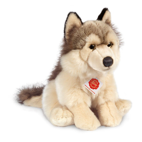 Hermann Teddy Wolf sitting 29 cm