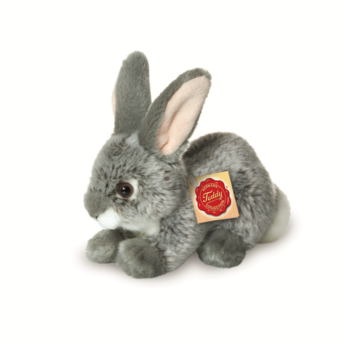 Hermann Teddy Rabbit sitting grey 18 cm