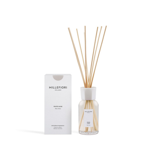 MILLEFIORI MILANO - NEW RANGE! REED DIFFUSER 250 ML WHITE MUSK