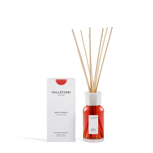 MILLEFIORI MILANO - NEW RANGE! REED DIFFUSER 250 ML MELA & CANNELLA
