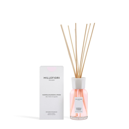 MILLEFIORI MILANO - NEW RANGE! REED DIFFUSER 250 ML MAGNOLIA BLOSSOM & WOOD