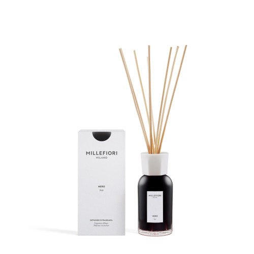 MILLEFIORI MILANO - NEW RANGE! REED DIFFUSER 250 ML NERO