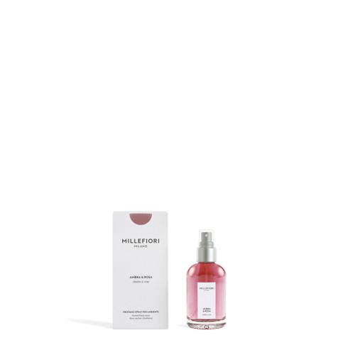 MILLEFIORI MILANO - NEW RANGE! HOME SPRAY 100 ML AMBRA & ROSA
