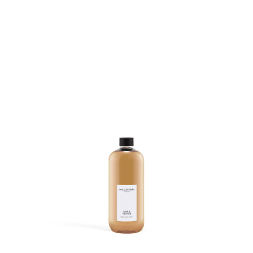 MILLEFIORI MILANO - NEW RANGE! REFILL REED DIFFUSER 500 ML LIME & VETIVER
