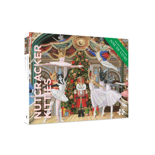 Carol Lew: Nutcracker Kitties 1000-Piece Jigsaw Puzzle