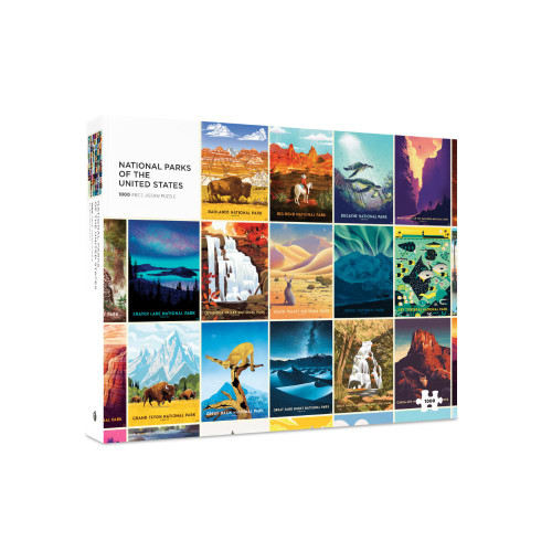 National Parks of the USA - 1000-Piece Jigsaw Puzzle