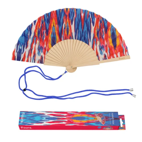 Hand fan tropical