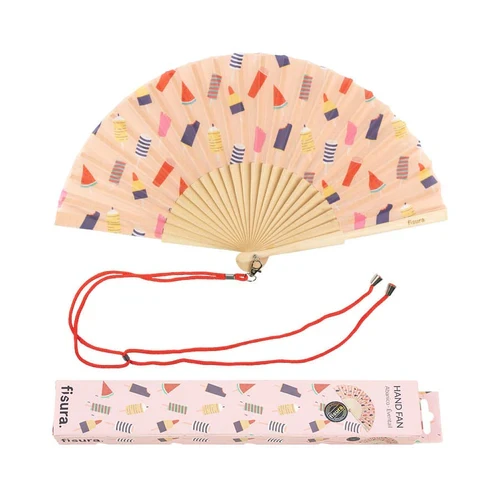 Hand fan "ice creams"