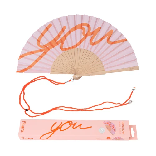 Hand fan 'you'