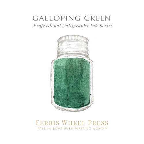 Calligraphy Ink 28mL / Galloping Green - 2531