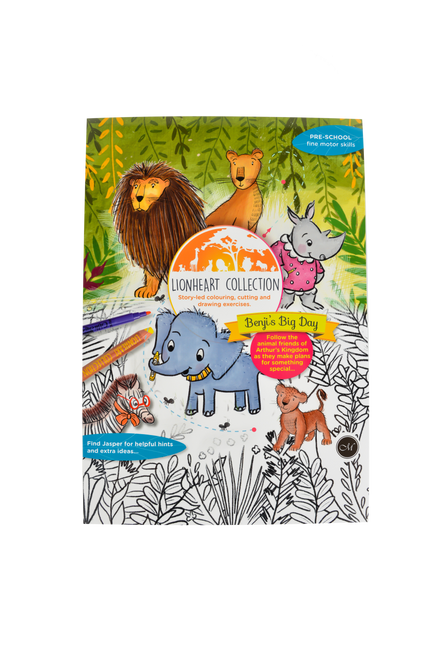 Manuscript LIONHEART COLLECTION -  Benji's Big Day - Activity Book 1 - Pack of  5