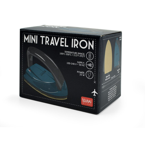 MINI TRAVEL IRON - PETROL BLUE