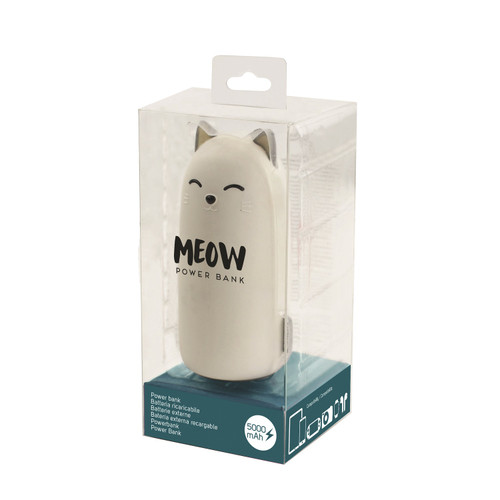 MY SUPER POWER - POWER BANK - MEOW - Pack of 2 - Pen Paper Gift