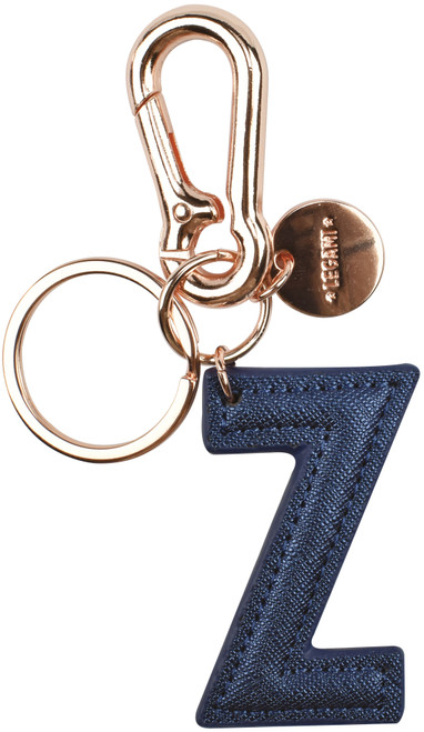 MY INITIAL  - KEY RING - Z - BLUE - Pack of 1