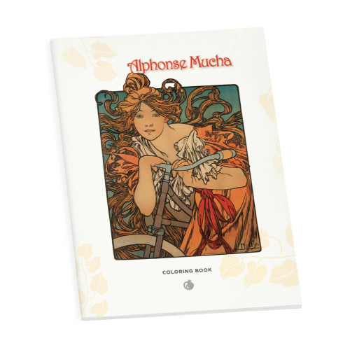 Alphonse Mucha Coloring Book