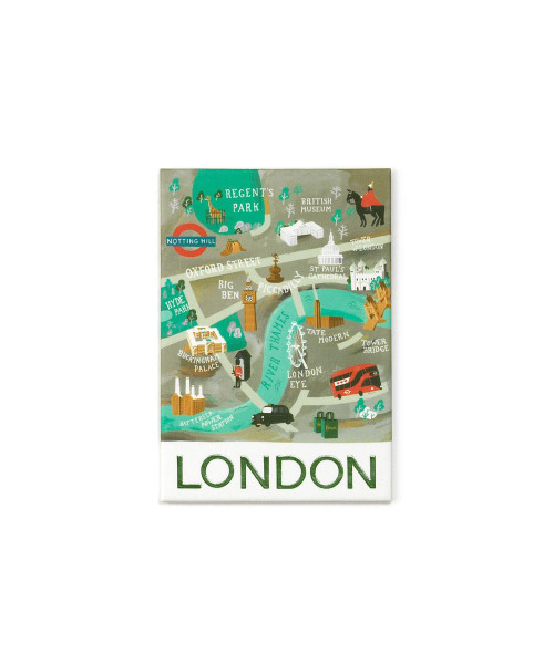 MAGNET - LONDON MAP  - Pack of 3