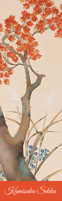 Kamisaka Sekka: Autumn Maple Bookmark - Pack of 6