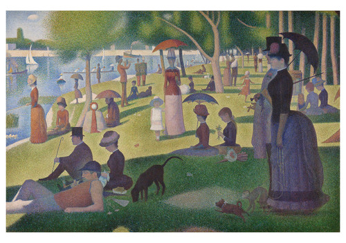 Georges Seurat: A Sunday on La Grande Jatte Notecard