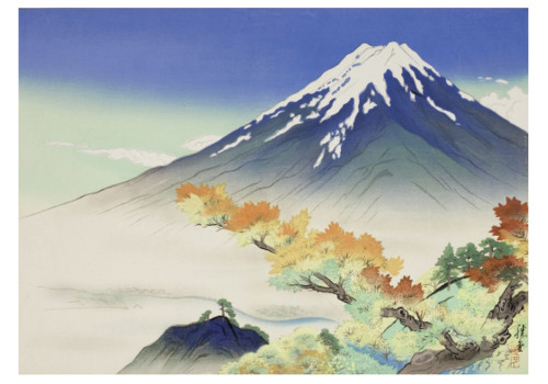 Anayama Gihei: Autumn Fuji Notecard