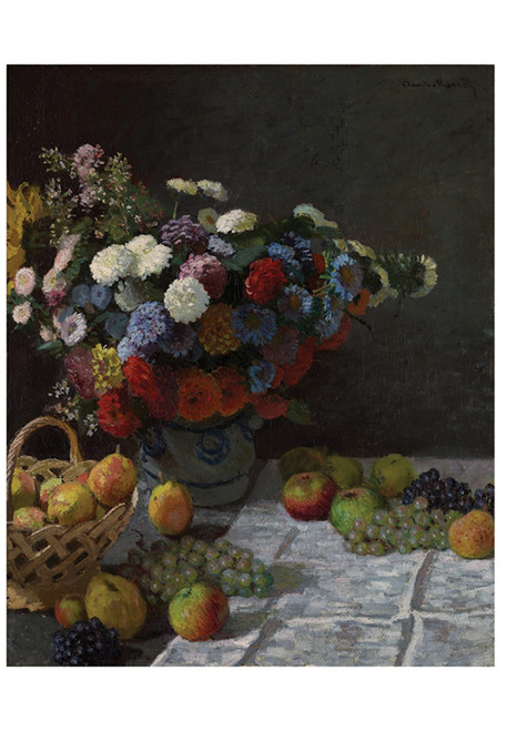 Still Life with Flowers and Fruit Notecard - Pack of 6