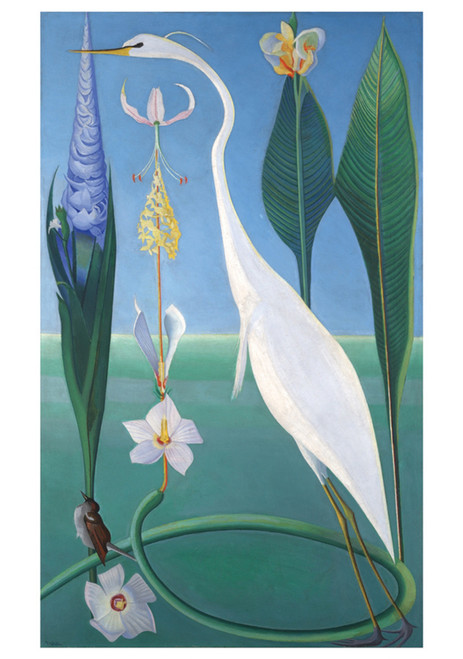 The White Heron Notecard - Pack of 6