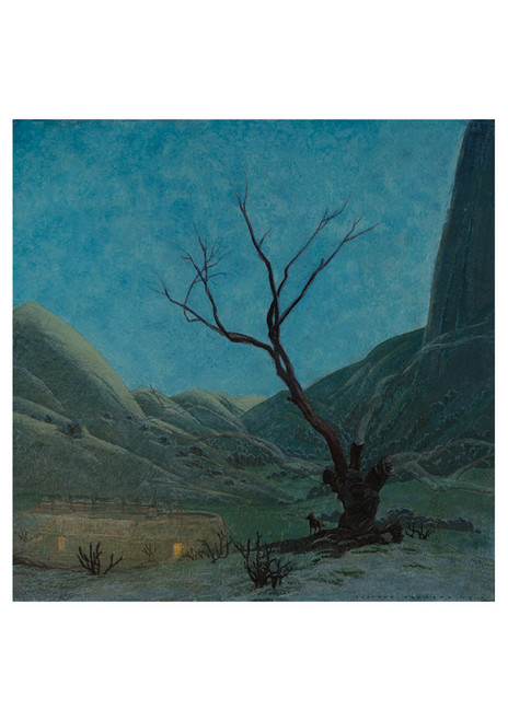 Gustave Baumann: Ghost Ranch Notecard